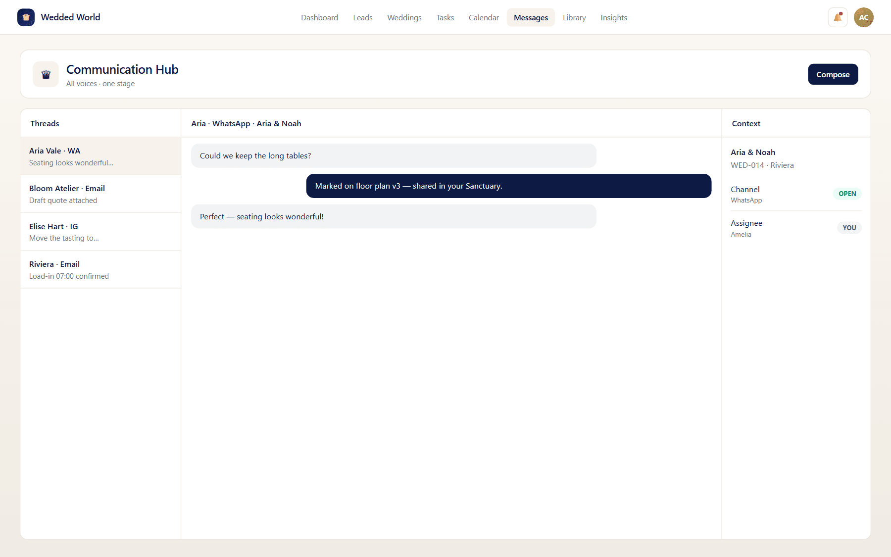 Communication Hub (Unified Inbox) product visual